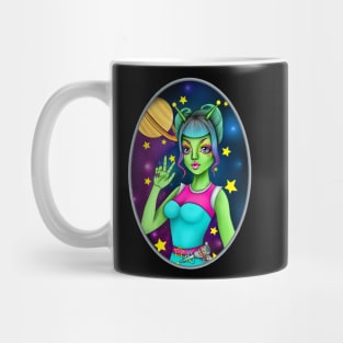 Alien Babe Mug